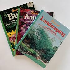 Sunset Magazine Gardening Books, Vintage Paperback Books ...