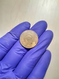 Antique coin of the USSR 5, Kopeks 1928, Aluminum Bronze ...