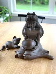 DISNEY ALICE IN WONDERLAND CATERPILLAR GARDEN STATUE 2003 Big Fig Prop Store $289.99 - PicClick