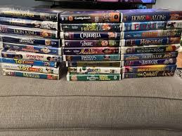 Disney And Pixar Classic VHS Lot, Masterpiece Collection, Black Diamond And More | eBay
