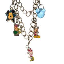 Disney Disney Mickey and Minnie 5 Charm Bracelet | Grailed