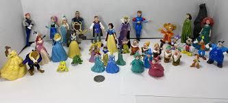 Lot of Disney Miniature Figurines Princesses Mickey Mouse ...