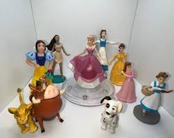 Various Vintage Disney Character Miniature Toys! Sold ...