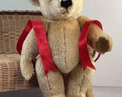 Vintage Merrythought Mohair Teddy Bear: London Gold, 14 ...