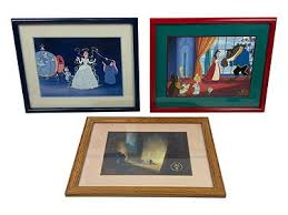 Walt Disney Beauty And The Beast Authentic Commemorative Lithograph