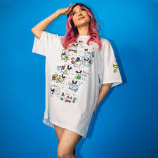 Tamagotchi T-Shirt Dress - Cakeworthy