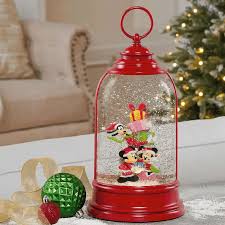 Disney Holiday Lantern, Hand Painted Glitter Water Globe ...