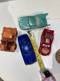 Disney Pixar Cars Lot of 4 Toy Cars Lightning McQueen,Mater ...