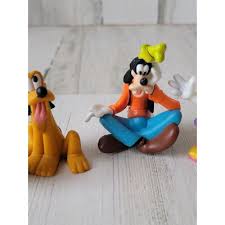 Disney Pluto Mickey Mouse friends goofy playset Donald Duck ...
