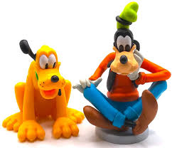 PLUTO & GOOFY Figure Set MICKEY MOUSE CLUBHOUSE ...