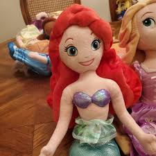 Disney Store Ariel And Rapunzel. Both dolls are 19" Tall ...