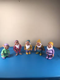 Vintage Disney Snow White and Seven Dwarfs 5-7" Vinyl ...
