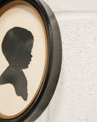 Vintage Silhouette of a Little Boy – Sunbeam Vintage