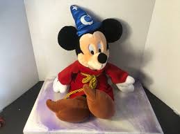 Rare Large Vintage Walt Disney Official Mickey Mouse Plush Stuffed Animal Fantasia Mickey - Vintage Mickey Mouse Nostalgia - Etsy