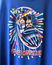 00s SPACE MOUNTAIN Tee SIZE XL ¥19,800+tax バックプリント ...