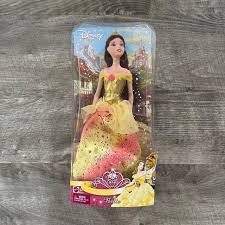 Disney Barbie Sparkling Princess Belle Doll | Mercari