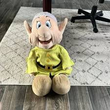 Disney | Toys | Dopey Plush Snow White Seven Dwarfs Walt ...