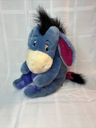 Eeyore 12" Stuffed Plush Blue-Gray Soft Disney Store ...