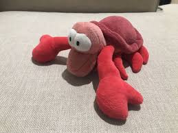 The Little Mermaid Disney Store Sebastian Plush Soft Toy ...