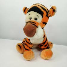 Vintage Walt Disney World Plush Tigger Mohair 14" Stuffed Animal - Etsy