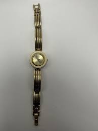 La Marque 9092 Ladies Watch New Battery 24MM 6.75" Gold Tone ...