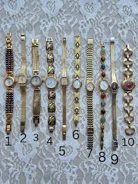 Vintage Gold Toned Womens Watches - Etsy