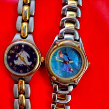 Disney | Jewelry | Two Unisex Vintage Disney Watches With ...