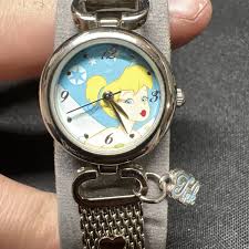 Disney TInkerbell Silver Color Bezel On Mesh Strap | eBay