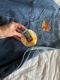 Vintage Disney WINNIE THE POOH Lot Embroidered Denim ...