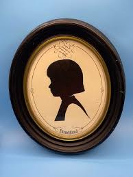 Vintage Disneyland Souvenir Silhouettes (2) - Etsy