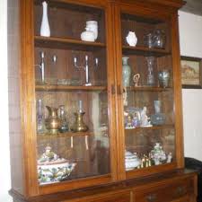 Vintage Tall Glass Front Display Cabinet | EstateSales.org