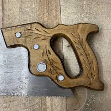 VTG DISSTON D-23 Crosscut HANDSAW Wheat Pattern | 8 Point 26 ...