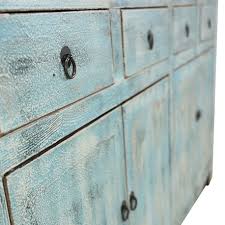 Agora Vintage-Inspired Storage Console, Shanxi Blue - Home ...
