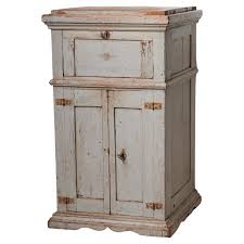 Antique Swedish Tall & Narrow Cabinet | Chairish