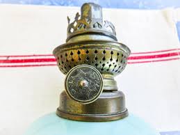 Jadeite Lamp, Oil Lamp, Vintage/antique Jadeite From France, With Original Glass Globe Chimney. Comes With Long Wick. Cristal Recuit Globe - Etsy