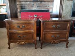 6 Piece - Vintage Dixie Solid Wood French Provincial Bedroom Set | eBay