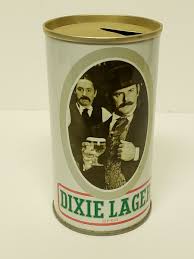 DIXIE LAGER BEER VINTAGE STEEL CAN PULL TOP DIXIE BREWING ...