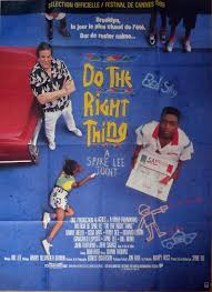 DO THE RIGHT THING - SPIKE LEE / BROOKLYN / PIZZA - ORIGINAL LARGE FRENCH POSTER | eBay