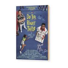 SPIKE LEE in DO THE RIGHT THING -1989-. Wood Print by Album - Fine Art America