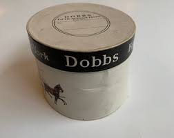 Vintage Dobbs Mini Felt Hat With Hat Box, Fifth Avenue Hats - Etsy
