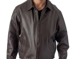 REED Men's Casual Leather Jacket Union Small Black at Amazon ...