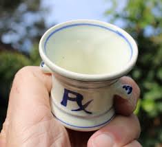 Squibb Rx Mini Mortar - Delfts Holland - Squibb Pharmaceutical Co 1950s - 2" | eBay