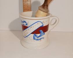 Antique Koken B.S. Co. Shave Mug With Brush and Soap - Etsy