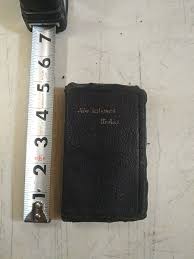 Vintage KJV New Testament and Psalms Leather Bound by A.J. ...