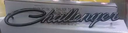 Challenger 70-74 Fender Studded Emblem | Roseville Moparts