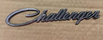 1970-1974 Challenger emblem adhesive backed 7" Original MOPAR B | eBay