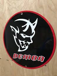 Dodge SRT DEMON MOPAR Garage Sign Reproduction | eBay