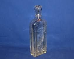MEDICINE BOTTLE Vintage RAWLEIGH'S Clear Glass Bottle 1930 ...