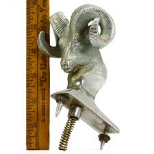 Vintage DODGE RAM TRUCK HOOD ORNAMENT Emblem FINIAL with ...