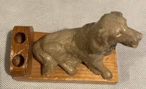 Dog Figurine Made Of 1991 Eruption Of Mt. Pinatubo, Philip Pines Ash | eBay